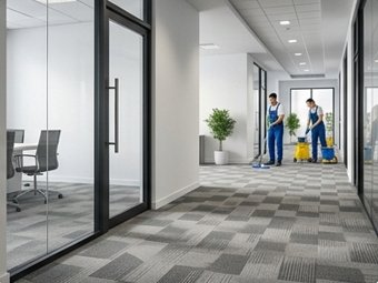 PVC carpet supply and installation by Maruti Lining Works in Surat