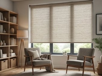 Roller blinds supply and fitting by Maruti Lining Works, Surat
